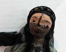 8.5" INTERNATIONAL TURKISH? DOLL, COSTUME  DRESSED IN ORIGINAL BOX